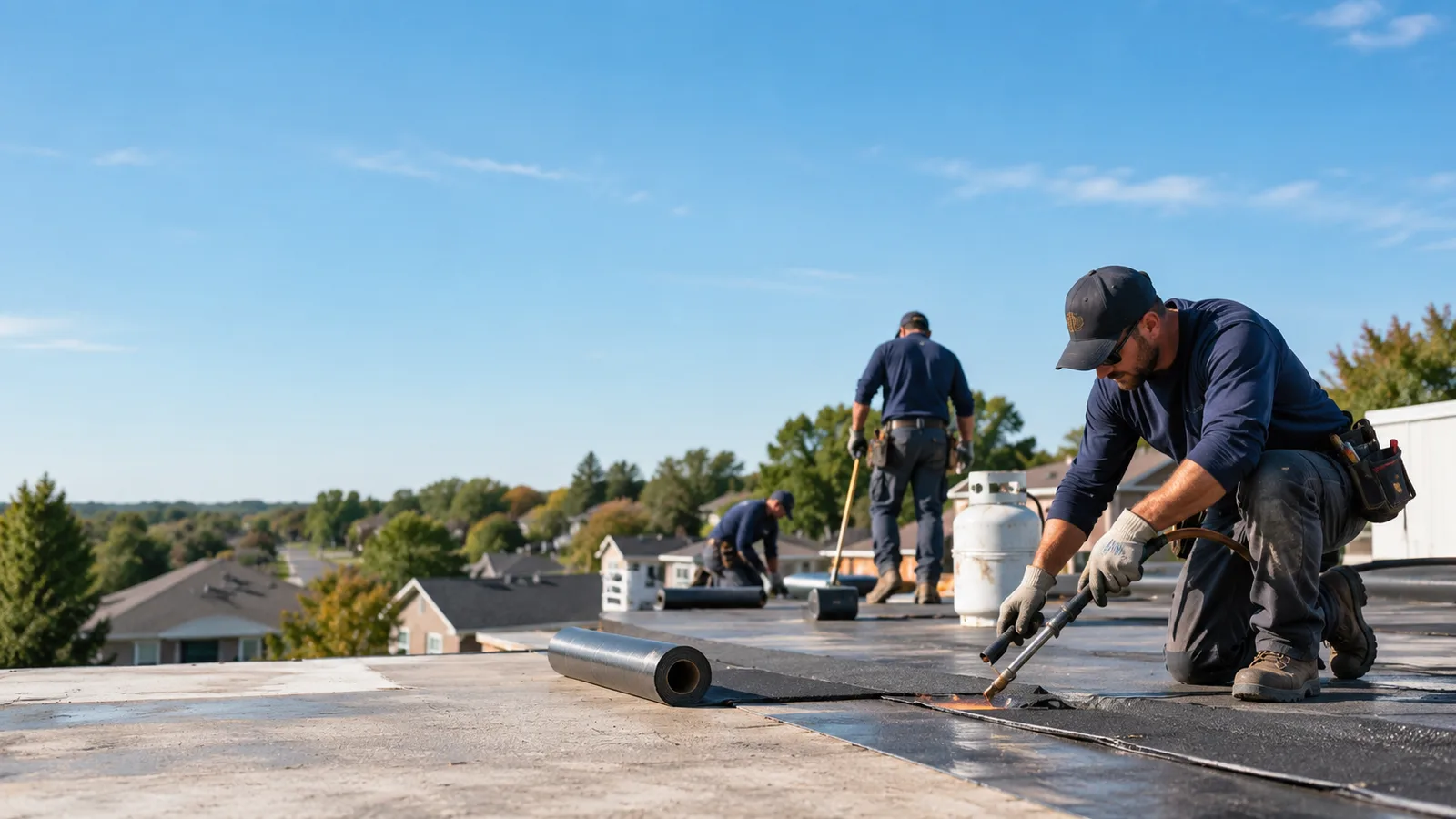 Flat Roof Leak Repair providers in Crane, IN
