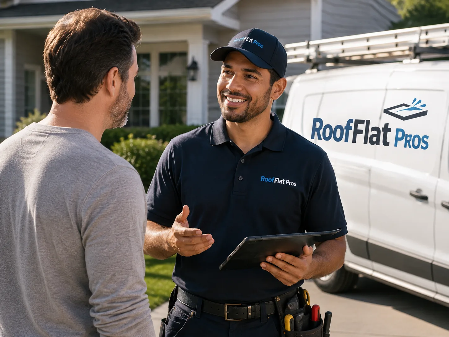 Flat Roof Leak Repair Crane, IN common questions